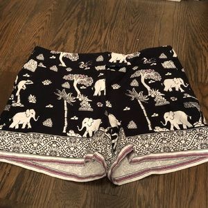 Loft elephant shorts